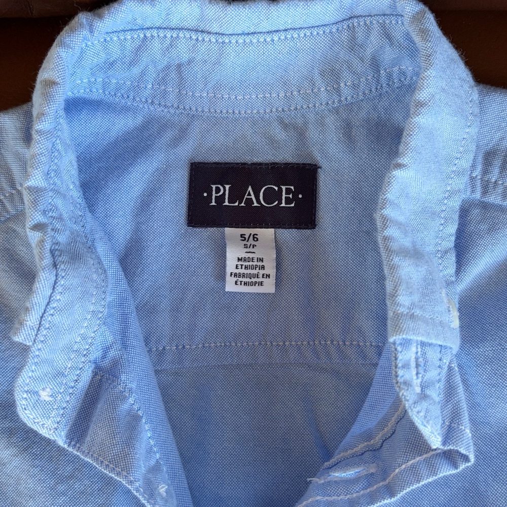 Gymboree Madras Plaid Easter spring Boys Blazer and Blue Oxford Button-down - Picture 6 of 7